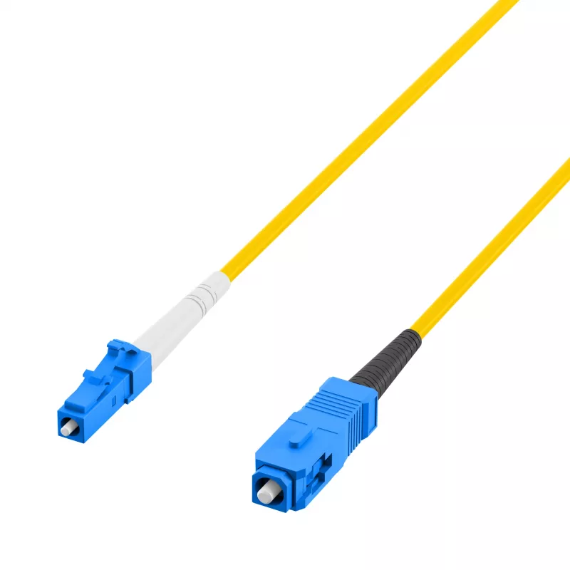 EFB-Elektronik Simplex LWL Patchkabel LC-SC G657.A2 0,5m 2,0mm Yellow 9/125µm