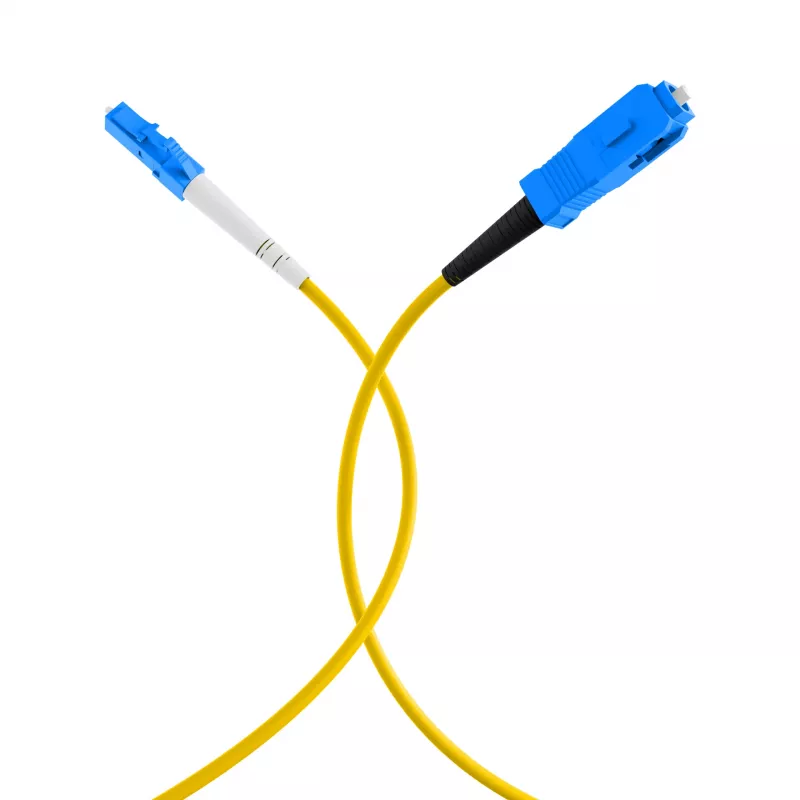 EFB-Elektronik Simplex LWL Patchkabel LC-SC G657.A2 0,5m 2,0mm Yellow 9/125µm