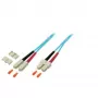 EFB Elektronik O7413.10 Dupleksinis šuoliukas SC-SC 50/125 µm, 10 m, OM3, Turkio