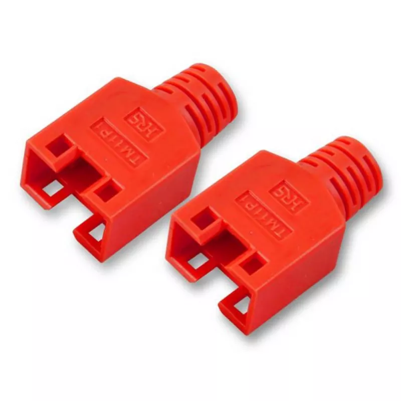 EFB Elektronik Apsauginiai gaubtai RJ45 tinklo kabeliui – smėlio spalvos (pakuotė po 100 vnt.)