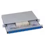 EFB Elektronik B71223.48 Fiber Optic Patch Panel - SC SM X 48 - Pilka, RAL 7035 - 1U - 19 colių