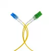 EFB Elektronik šviesolaidinis jungiamasis kabelis LC/APC vienmodis OS2 20 m geltonas