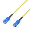 EFB-Elektronik Simplex LWL Patchkabel SC-SC G657.A2 5m 3,0mm Gelb 9/125µm