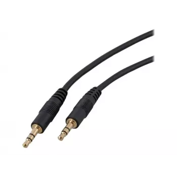 EFB Electronics Audio Cable - 3.5mm Stereo Jack Male to 3.5mm Stereo Jack Male - 1.5m - Black