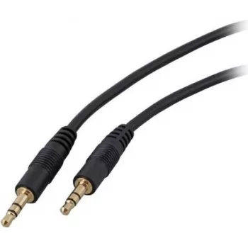 EFB-Elektronik garso jungiamasis laidas, 3,5 mm stereo kištukas, 5 m, juodas