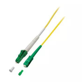 EFB Elektronik Simplex Fibre Optic Patch Cable LC/APC-SC/APC G.657.A2 20 m 2,0 mm Yellow 9/125 µm