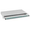 EFB-Elektronik LC OS2 Splice Box 48 Pigtails / 24 Couplings 1U 19 inch Sliding