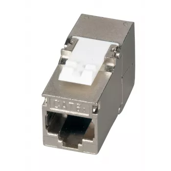 EFB Elektronik RJ45 Keystone Slimline Cat.6A Silver STP PVP Component 12-Pack