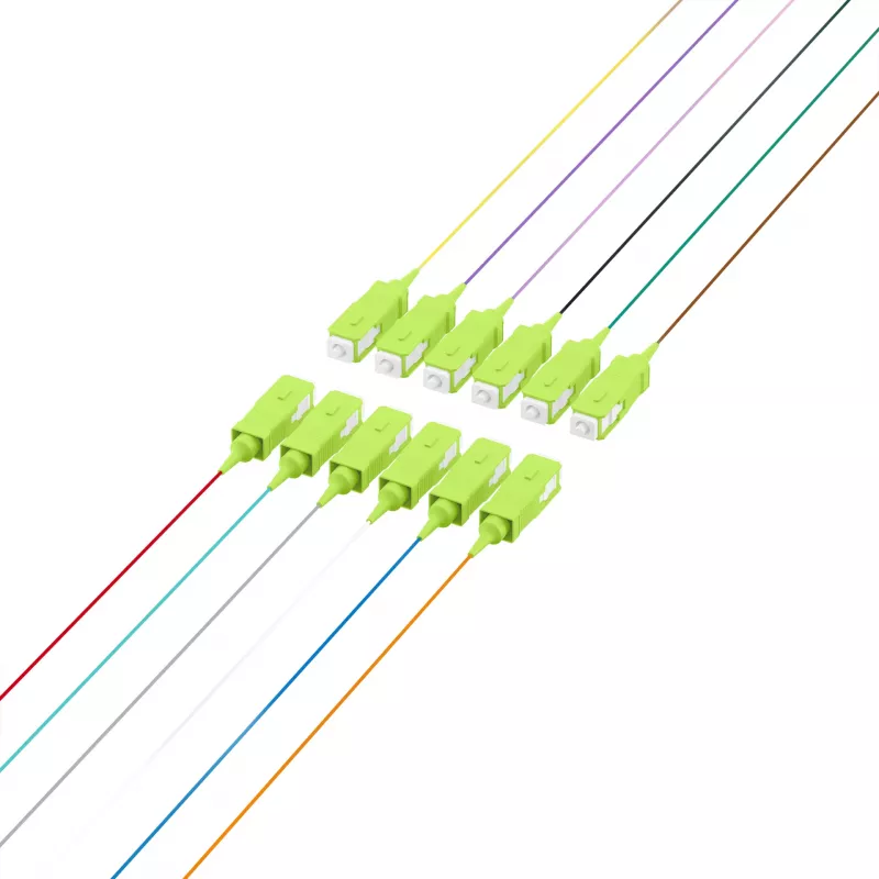 EFB Electronics Fibre Pigtail SC 50/125 OM5 12-Colour Set 2m - kabelių/adaperių rinkinys