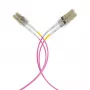 EFB Elektronik IPL-DF-LCULCU-4-0050 šviesolaidinis jungiamasis kabelis, 0,5 m, OM4, LC Duplex, aqua