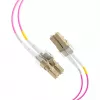 EFB Elektronik IPL-DF-LCULCU-4-0050 šviesolaidinis jungiamasis kabelis, 0,5 m, OM4, LC Duplex, aqua