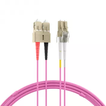 EFB Elektronik IPL-DF-LCUSCU-4-0300 Duplex Patch Cable OM4 LC/SC 3 m