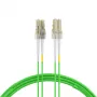 EFB Electronics IPL-DR-LCULCU-5-0050 OM5 šviesolaidinis šuoliukas, LC/UPC – LC/UPC, 0,5 m, LSZH, kalkių žalia