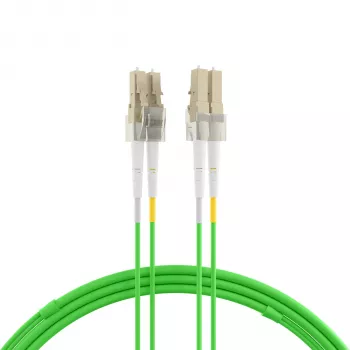 EFB Elektronik Duplex Jumper LC-LC 50/125µm OM5 LSZH Lime Green 2,0mm 7,5m