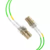 EFB Elektronik Duplex Jumper LC-LC 50/125µm OM5 LSZH Lime Green 2,0mm 7,5m