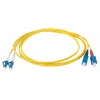 EFB Elektronik IPL-DR-LCUSCU-2-0050 Skaidulinis šuolis, OS2, LC-SC, 0,5 m, geltonas