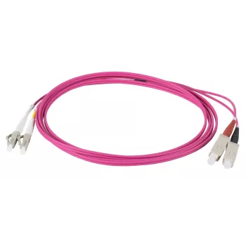 EFB Elektronik IPL-DR-LCUSCU-4-0100 - 1 m - I-V(ZN) H - OM4 - LC - SC