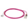 EFB Elektronik IPL-DR-LCUSCU-4-0750 7,5 m šviesolaidinis jungiamasis kabelis, OM4, LC–SC, dupleksas, LSZH