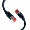 EFB-Elektronik RJ45 Patch Cable Cat.6A S/FTP LSZH Draka UC900 TM21 Black 40m