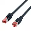 EFB-Elektronik RJ45 Patch Cable Cat.6A S/FTP LSZH Draka UC900 TM21 Black 40m