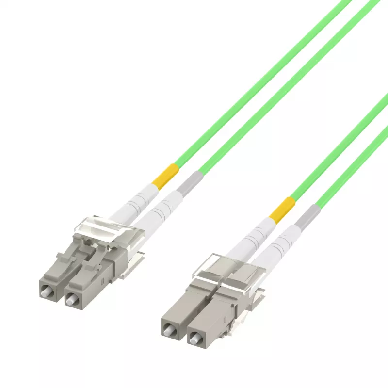 EFB Duplex Patch Cable LC-LC OM5 1,5m LSZH 2mm Lime Green