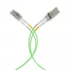 EFB Duplex Patch Cable LC-LC OM5 1,5m LSZH 2mm Lime Green