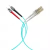 EFB Elektronik O0313.40 Šviesolaidinis jungiamasis kabelis, OM3, 40 m, LC-ST, Aqua