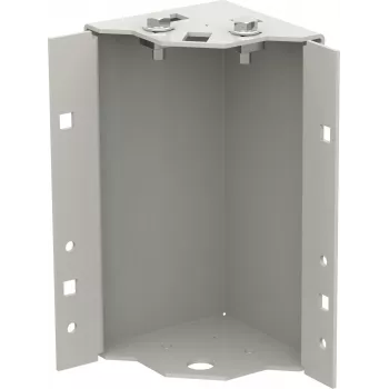 EFB-Elektronik PRO pagrindo kampų rinkinys, fiksuotas, 200 mm, RAL 7035 šviesiai pilka, 4 vnt.