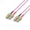 EFB Electronics O0318FT.30 - 30 m - I-V(ZN) HH - OM4 - SC - SC Duplex Fiber Optic Patch Cable