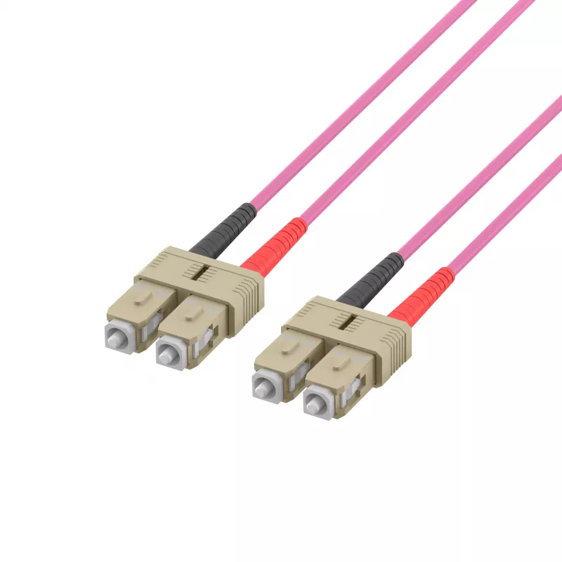 EFB Electronics O0318FT.30 - 30 m - I-V(ZN) HH - OM4 - SC - SC Duplex Fiber Optic Patch Cable