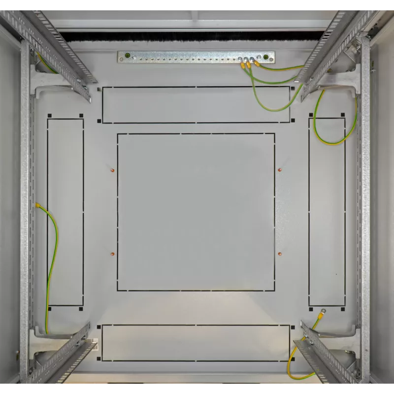 EFB PRO-Modular 24U 800x800mm tinklo spinta RAL7035