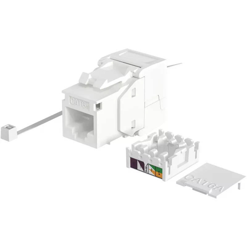 EFB Elektronik RJ45 Keystone UTP Cat.6A 500MHz Component Certified - Network - Video/Analogue