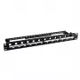 EFB Electronics Paskirstymo skydelis 19 inch 1U 24 prievadų Offset ANEXT Optimised Black