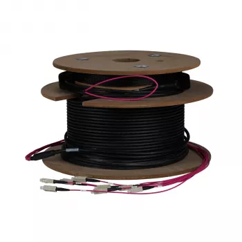 EFB Elektronik O8341L150OM4 Skaidulinės optikos magistralinis kabelis 150 m OM4 12x SC