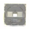 EFB Elektronik 1-Port Frame Set for Keystones, DIN 49075, Pure White (RAL 9010)
