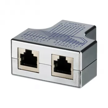 EFB Elektronik T-Modular adapterius RJ45 lizdas/2x lizdas 1:1 ekranuotas