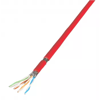 EFB Elektronik Cat.7 PiMF Patch Cable UC900MHz SS26 4P FRNC-B Red 100 m - Network - CAT 7 Cable/RJ45 Plug