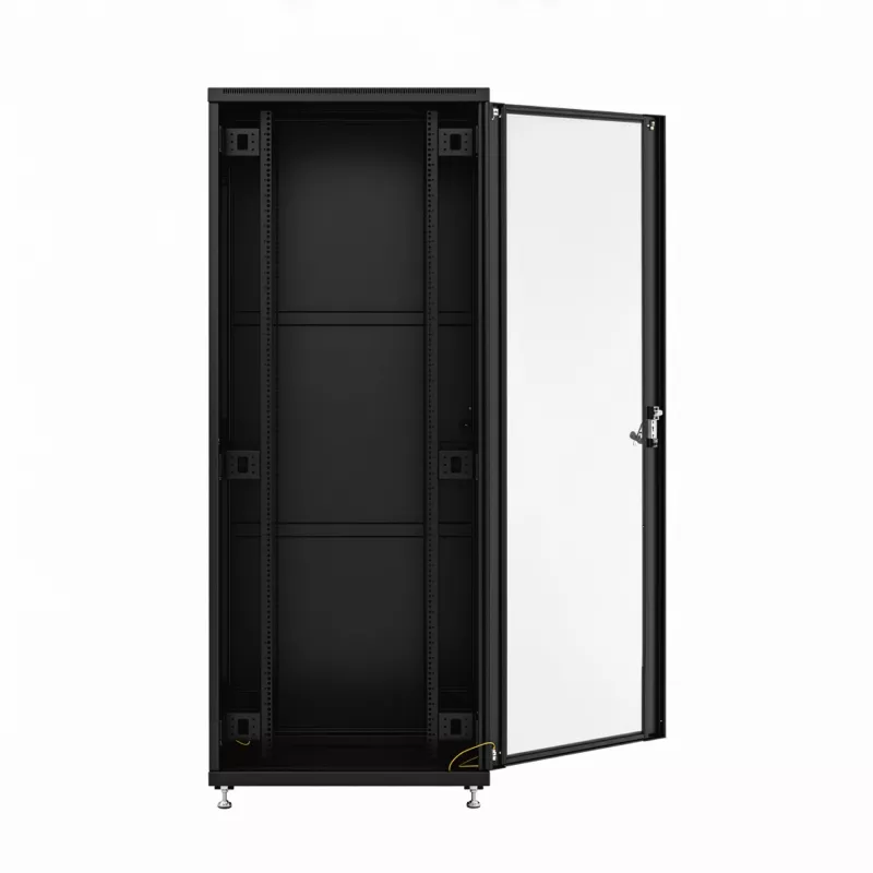 EFB 19 inch tinklo spinta PEL 42U 800x1000mm RAL9005 (Krovininis pristatymas)