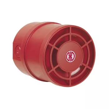 WERMA Signaltechnik 140.150.50 Daugiatonis garsinis signalizatorius – 28V DC, 115 dB, IP65