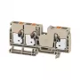Weidmüller A3C 10 Universal Terminal Block, Screw Connection, 10 mm², Dark Beige