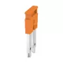 Weidmüller ZQV 10N/2 Jungiklis, 2-polių, Oranžinis, 1000V, 57A