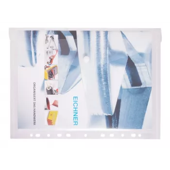 Eichner Document Pockets DIN A4 Transparent Smooth, 10 Pieces