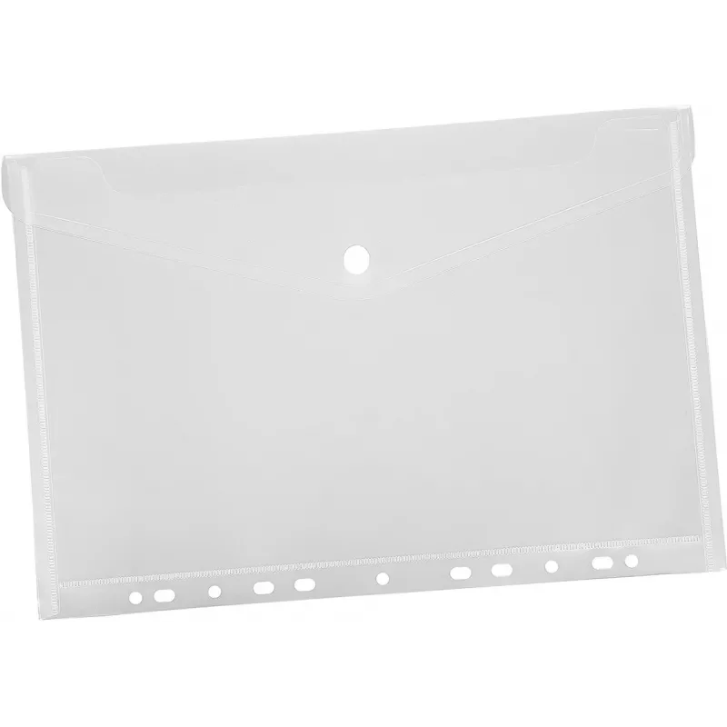 Eichner Document Pockets DIN A4 Transparent Smooth, 10 Pieces