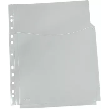 Eichner 10 Document Sleeves A4 Transparent Smooth