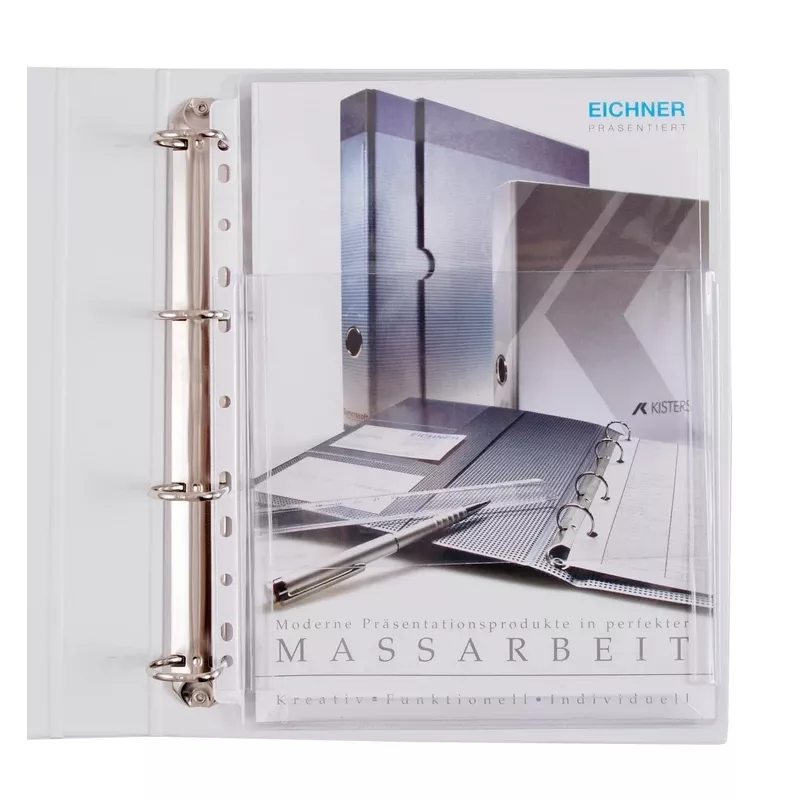 Eichner 10 Document Sleeves A4 Transparent Smooth