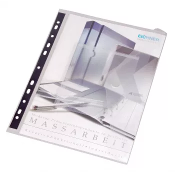 Eichner Document Wallet Transparent A4 5-Pack