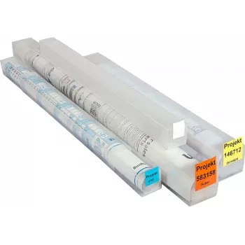 Eichner Planhülse 4,5 cm Transparent – dokumentų laikymo vamzdis