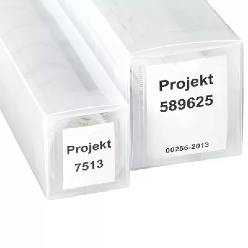 Eichner Planhülse 4,5 cm Transparent – dokumentų laikymo vamzdis