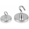 Eichner Magnetic Hook Silver, Metal Ø 3.6 x 1,7 cm, 5 Pieces