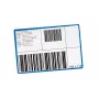 Eichner Label Pockets Blue 10 vnt. - Lipnus dokumentų laikiklis A4